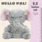 Baby Sleep Aid Breathing Elephant Plush Toy