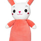 Adorable Pink Corduroy Rabbit Plush Toy – Soft Stuffed Animal