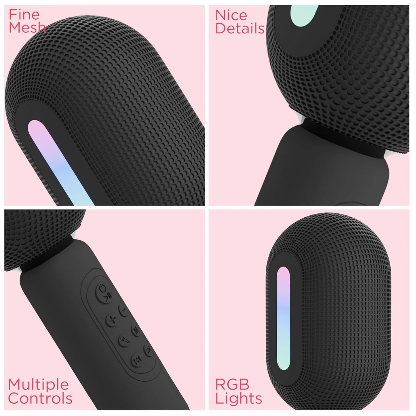 KMC-300 Portable Wireless & Karaoke Microphone