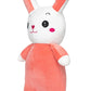 Adorable Pink Corduroy Rabbit Plush Toy – Soft Stuffed Animal