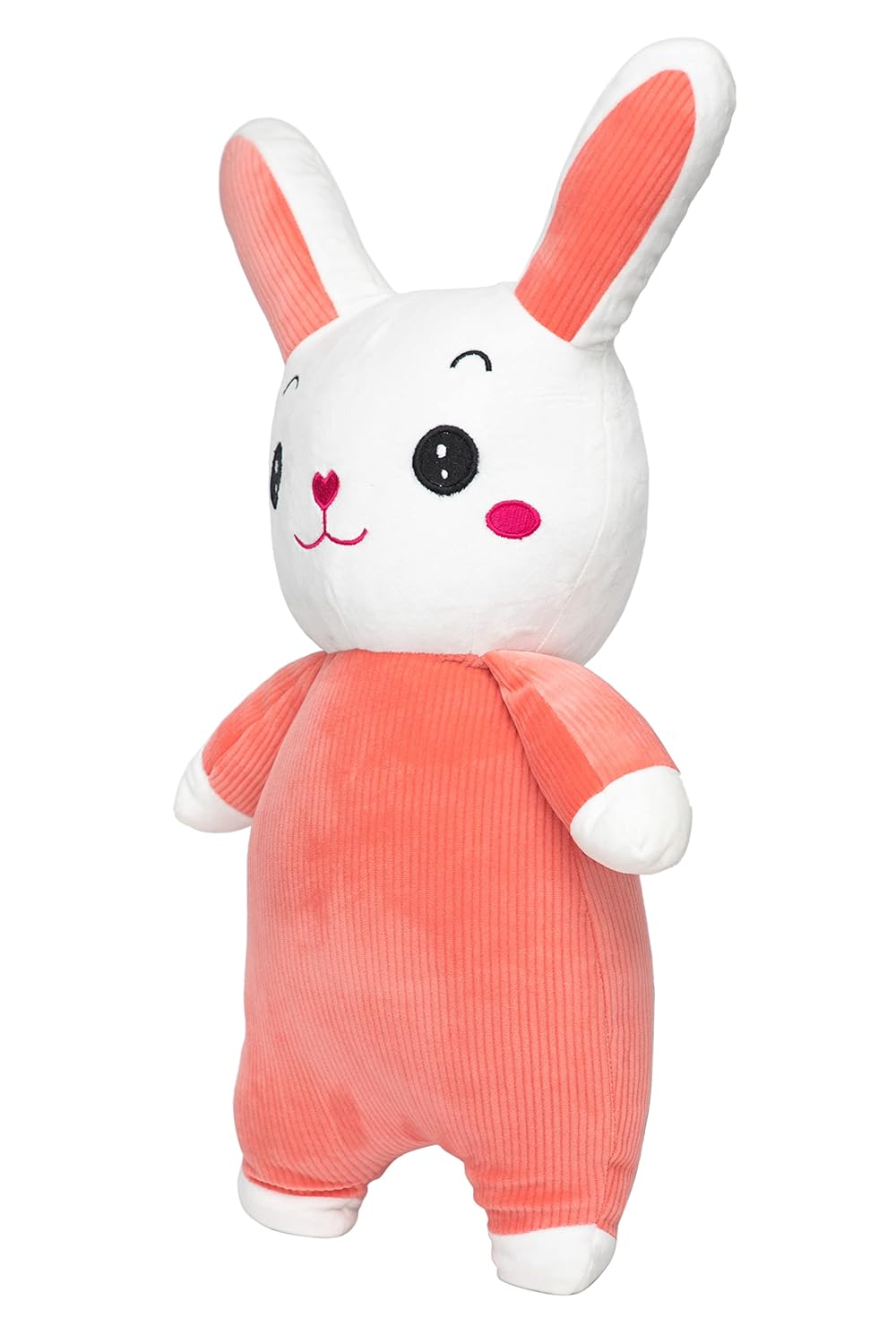 Adorable Pink Corduroy Rabbit Plush Toy – Soft Stuffed Animal