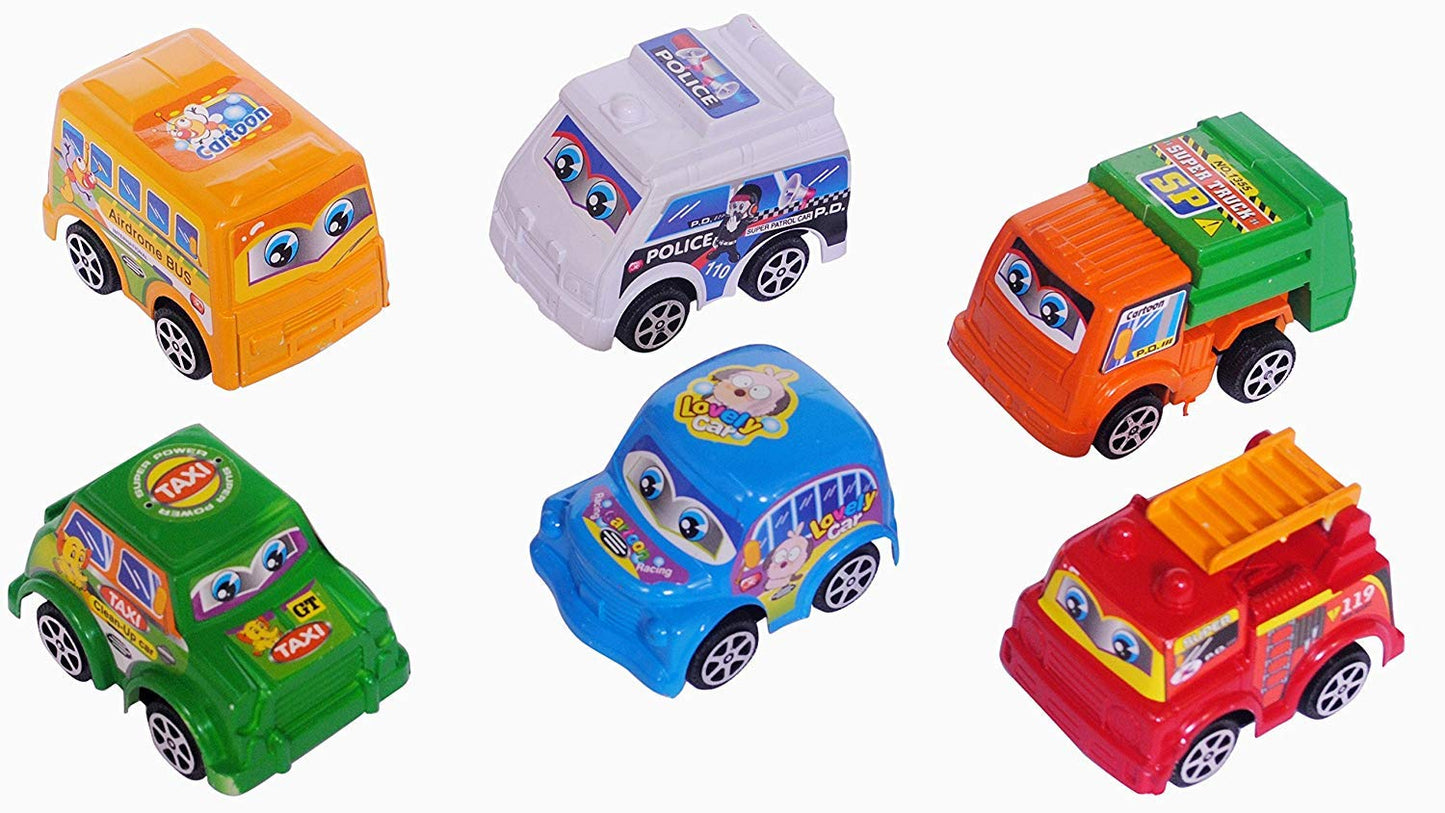 Fun-Sized Cartoon Vehicle Set