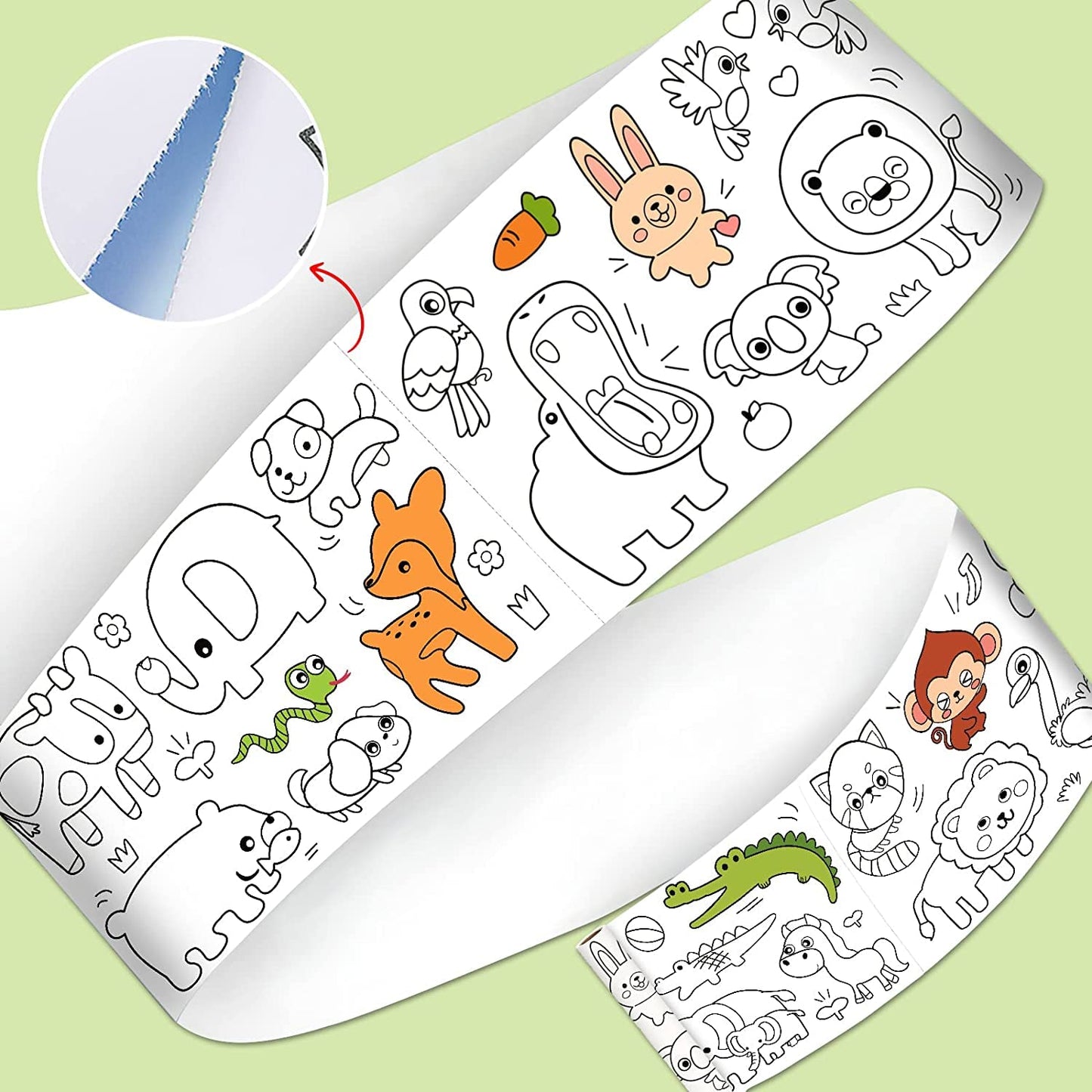 Kids' Jumbo Coloring Roll