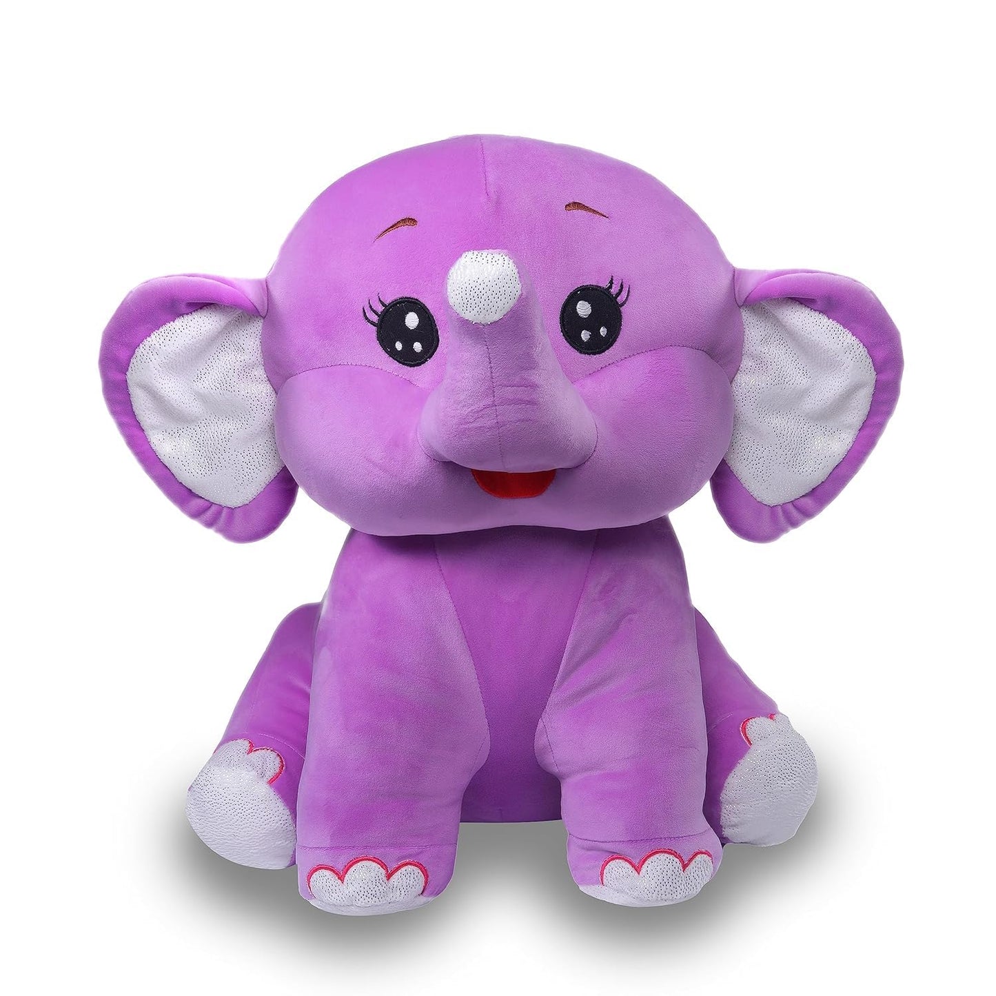Adorable Purple Elephant Plush Toy – Soft Stuffed Animal