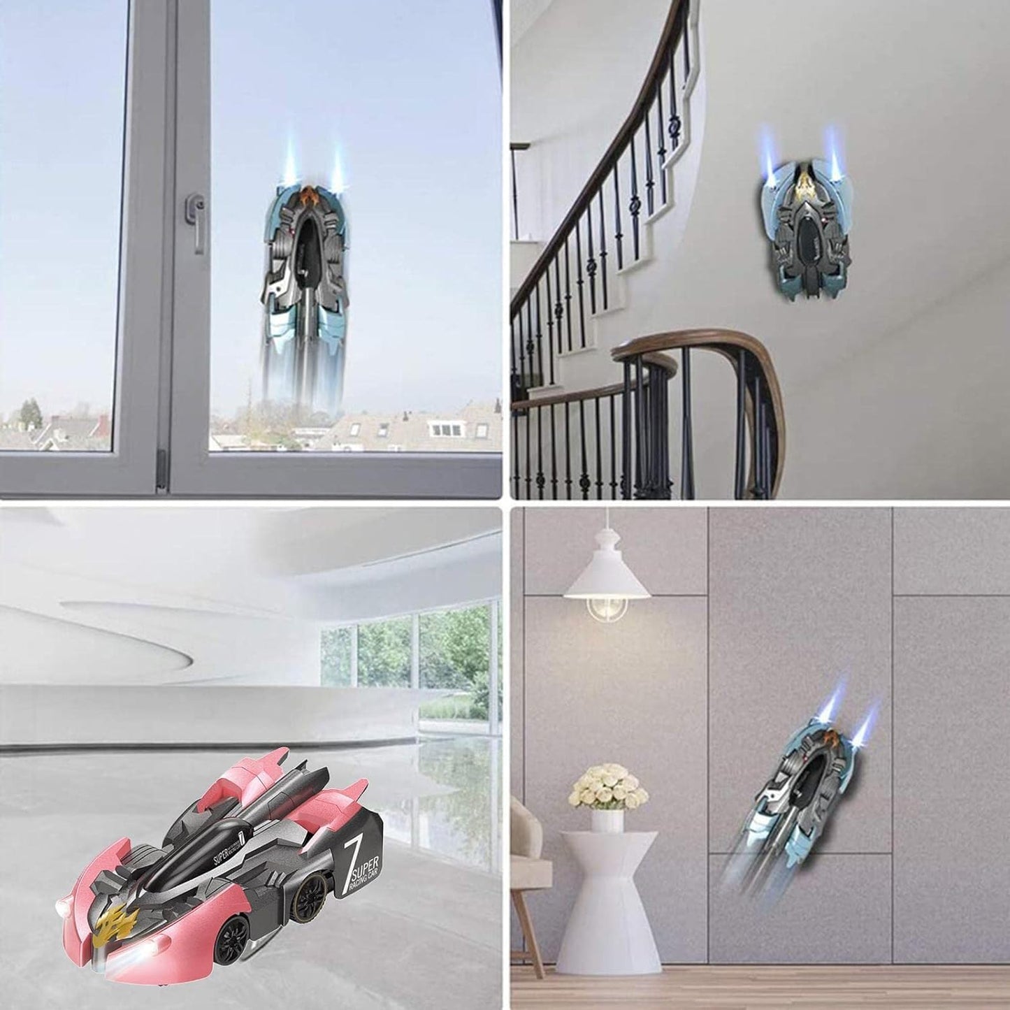 Anti-Gravity Wall Climbing RC Car