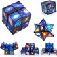 Magnetic Shape-Shifting Cube Puzzle
