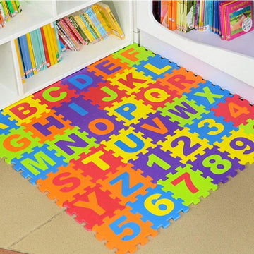 Kids Alphabet & Number Puzzle Foam Play Mat