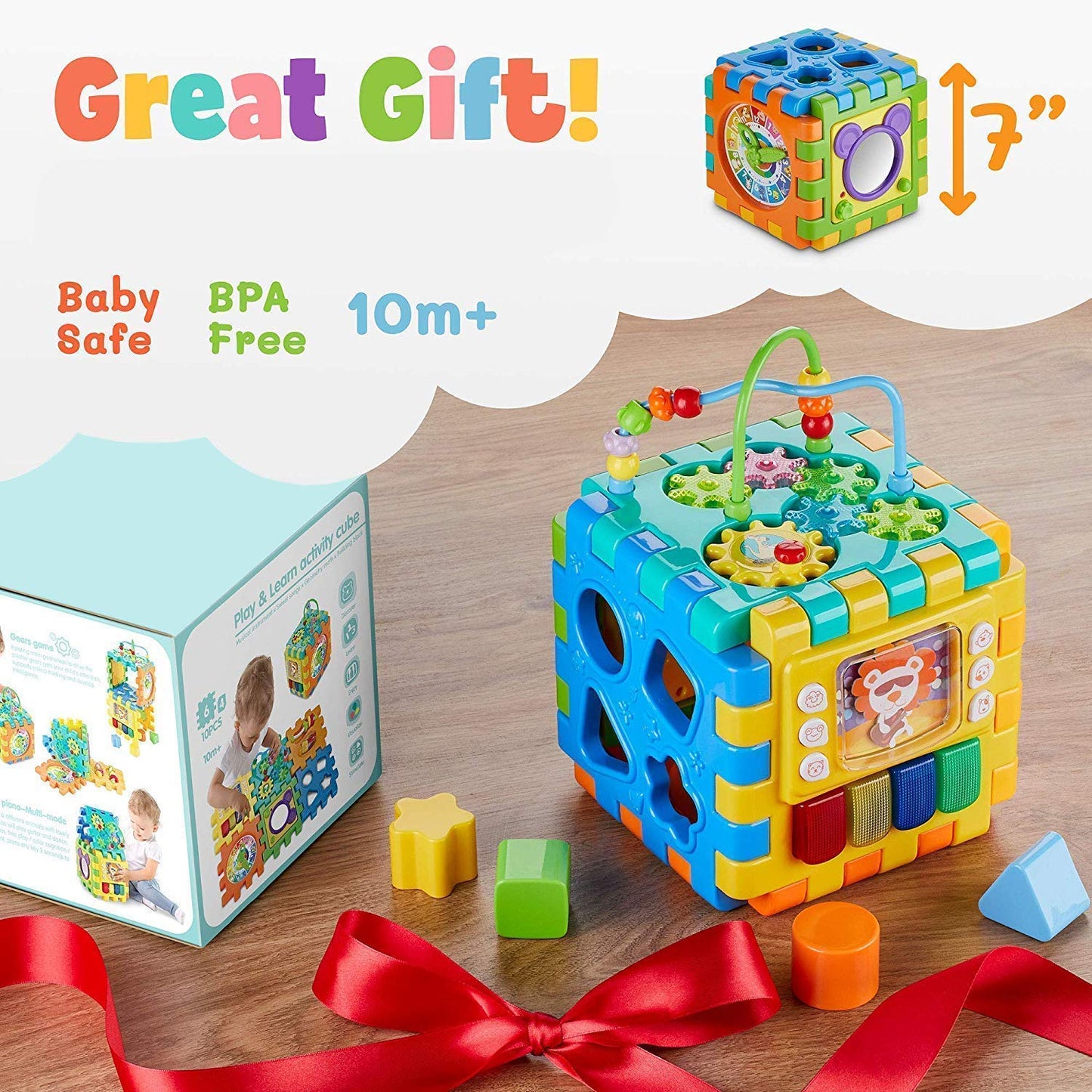 Ultimate 6-in-1 Activity Cube