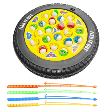 Musical Rotating Fishing Game