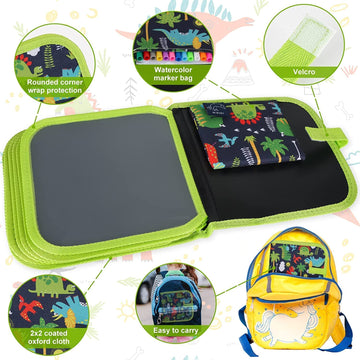 Portable Chalkboard Doodle Book Set