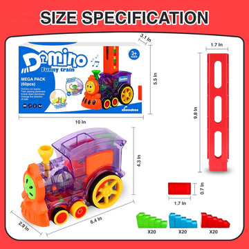 Domino Funny Train – Automatic Laying Domino Brick Game