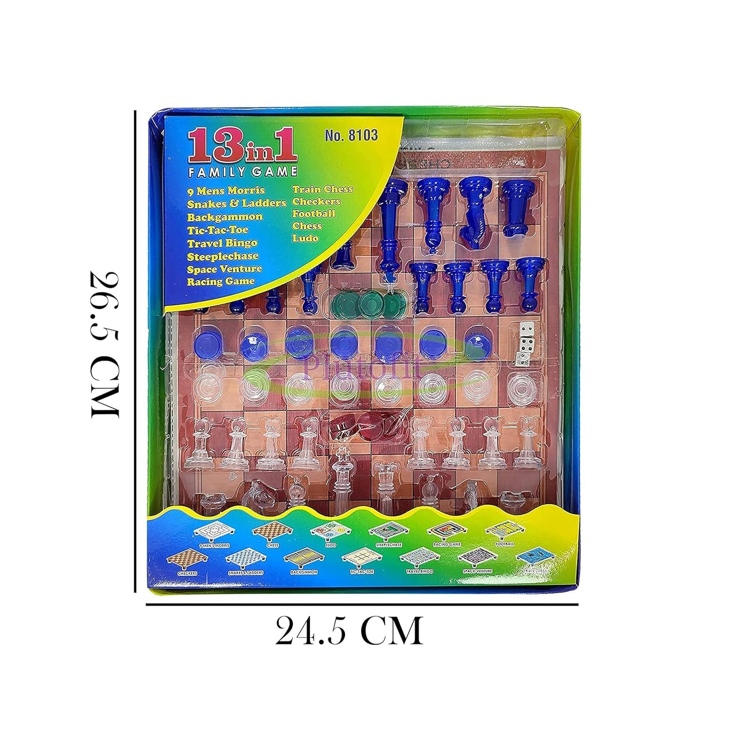 Ultimate 13-in-1 Family Game Set – Classic Board Games Collection