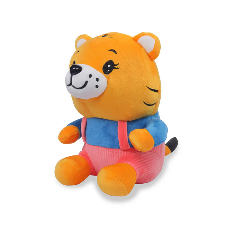 Adorable Orange Tiger Plush Toy – Soft Stuffed Animal
