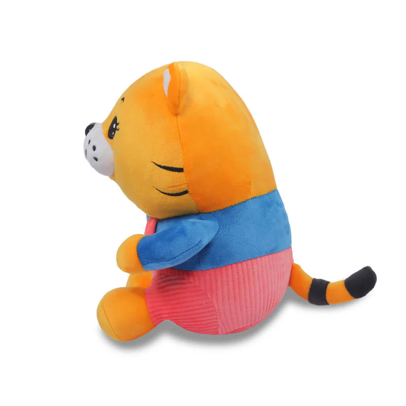 Adorable Orange Tiger Plush Toy – Soft Stuffed Animal