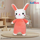 Adorable Pink Corduroy Rabbit Plush Toy – Soft Stuffed Animal