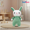 Adorable Green Corduroy Rabbit Plush Toy – Soft Stuffed Animal