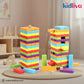 Rainbow Stacking Game – Wooden Tower Blocks
