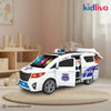 Electronic White Police Van