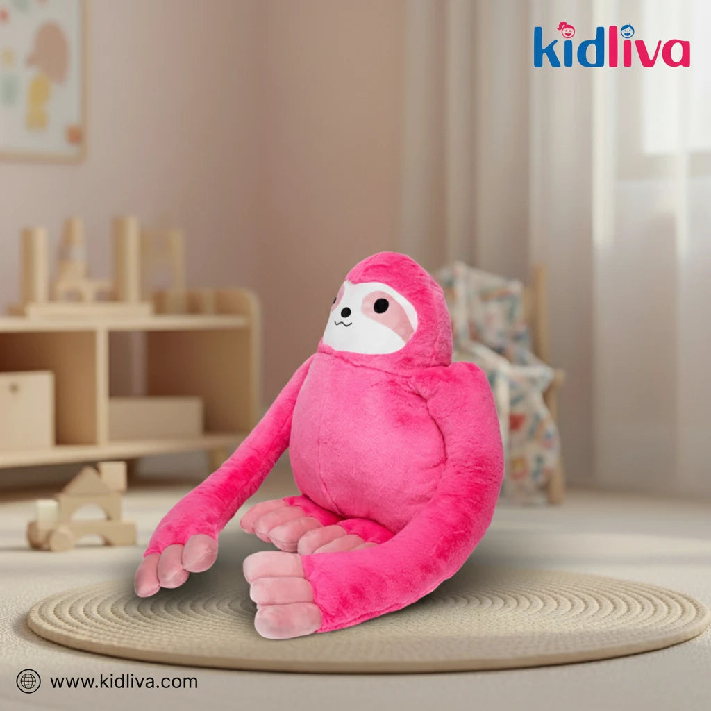 Giant Pink Sloth Plush Toy