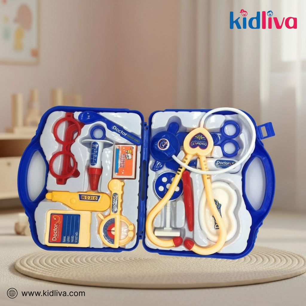 Kids Doctor Play Set with Carry Case