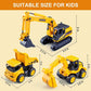 3-Pack Mini Construction Vehicle Set